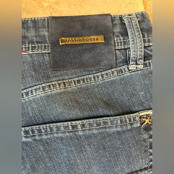 Tramarossa Leonardo Slim Fit Soft Touch 5-pocket Jeans, Men's Sz 36 - Picture 12 of 16